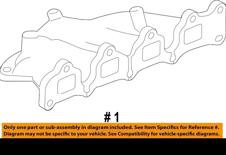 Genuine GM Exhaust Manifold 12672961