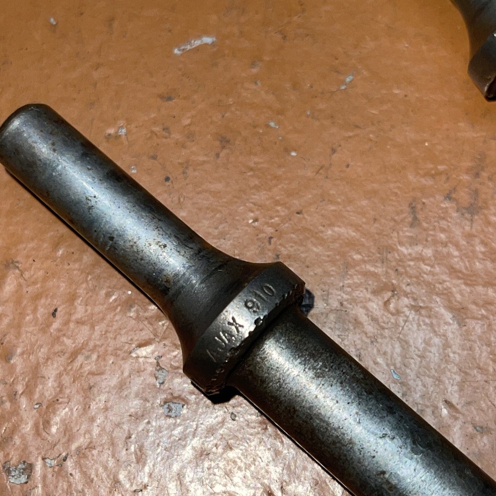 2 AJAX 910 Air River Cutter Chisel Punch USA