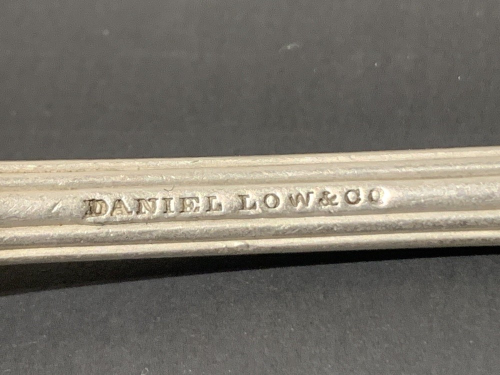 Daniel Low Sterling Silver Spoon 8.25”