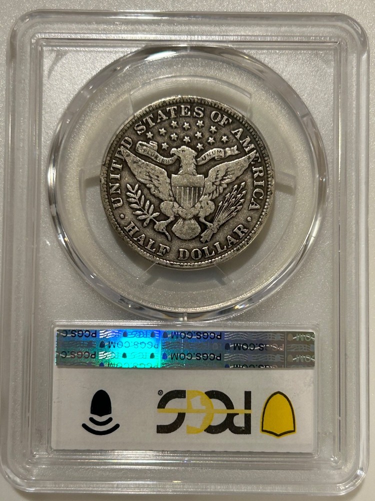 1904 P Barber Silver Half Dollar PCGS VG10