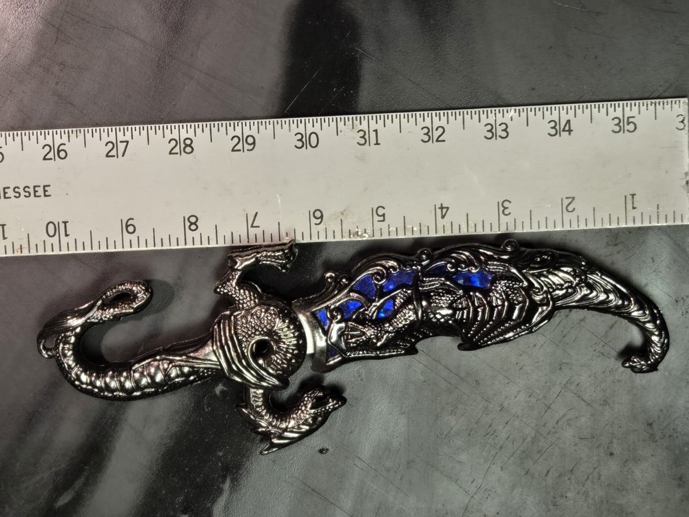 NEW! 10" Blue Dragon Dagger Knife