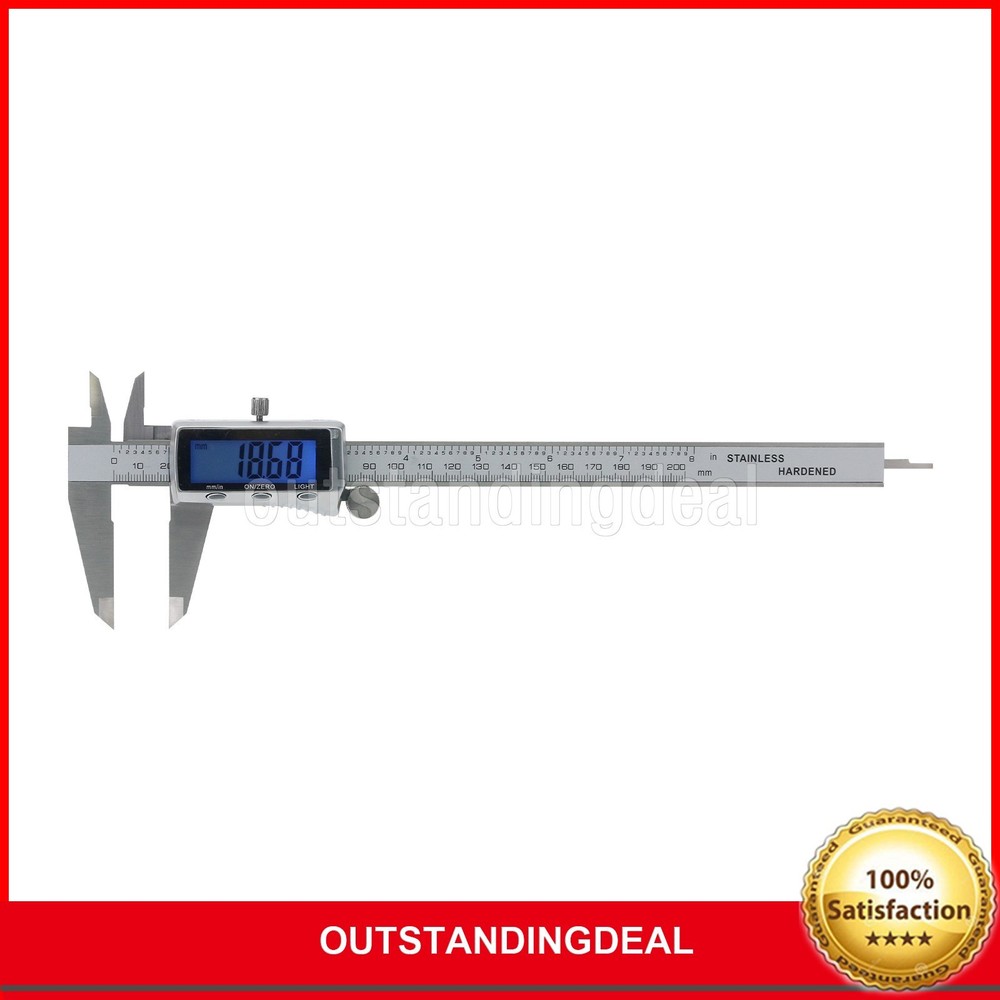 MiYee MY-702-200 0-200mm Digital Vernier Caliper with Back Light Function ot25
