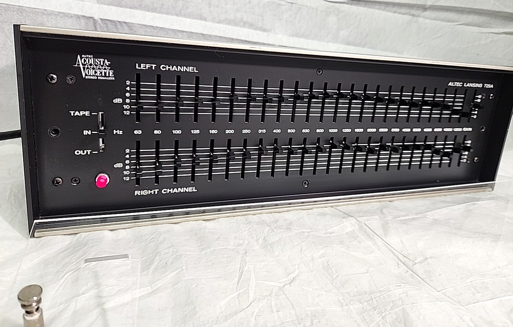 Altec Acousta-Voicette 729A Stereo Equalizer
