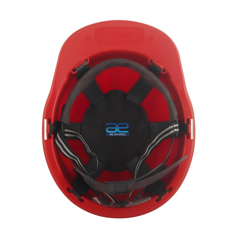 Sheltek Safety Helmet With Plastic Cradle (Red) AEs