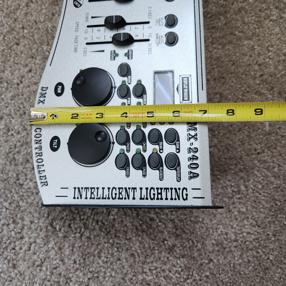 DMX-240A Light Controller DMX 512 DJ Stage Console 12 pc Lights at 16 Channel