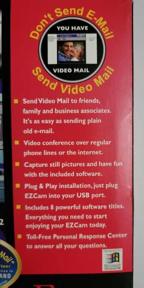 Ezonics EZ-302 Web Cam - USB 3 in 1 PC Digital Video Camera