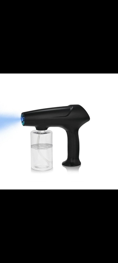 Barber Mist Sprayer Black