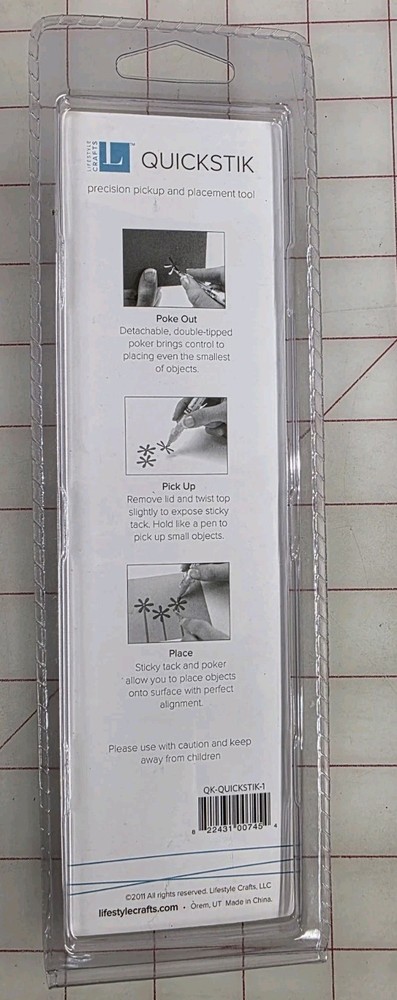 We R Memory Keepers Quickstik Precision Pickup and Placement Tool