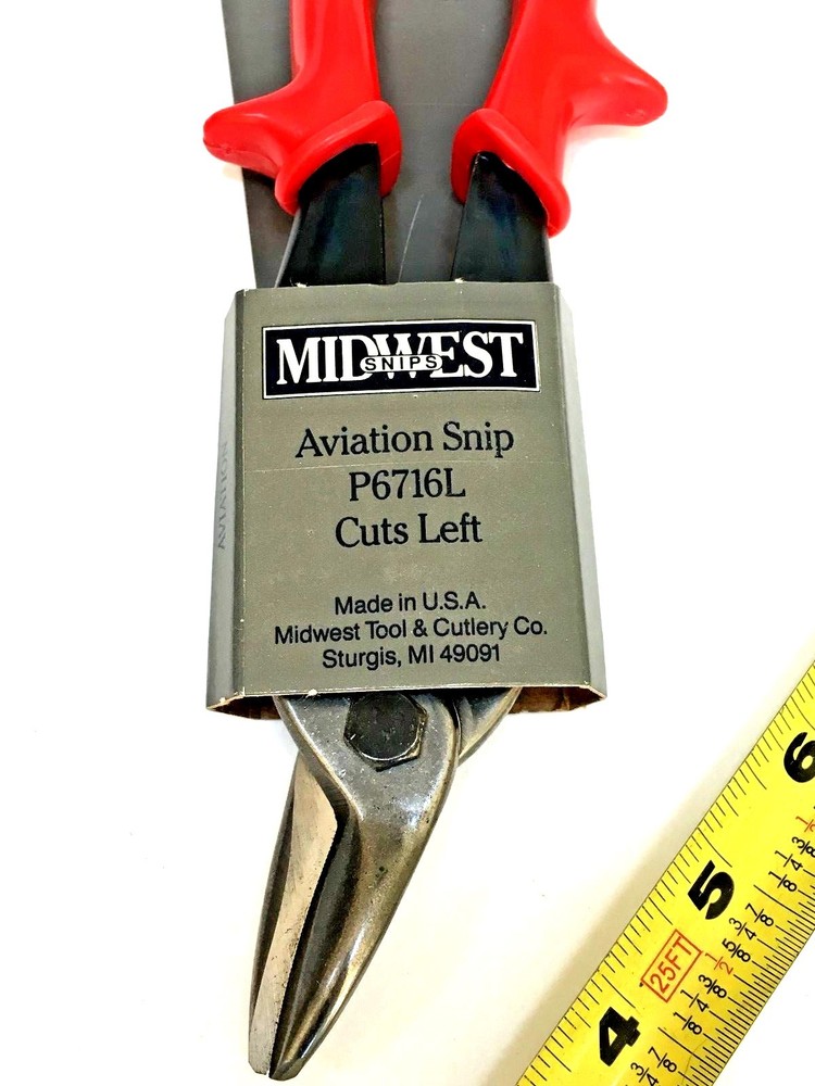 MIDWEST LEFT CUT AVIATION SNIP #6716-L