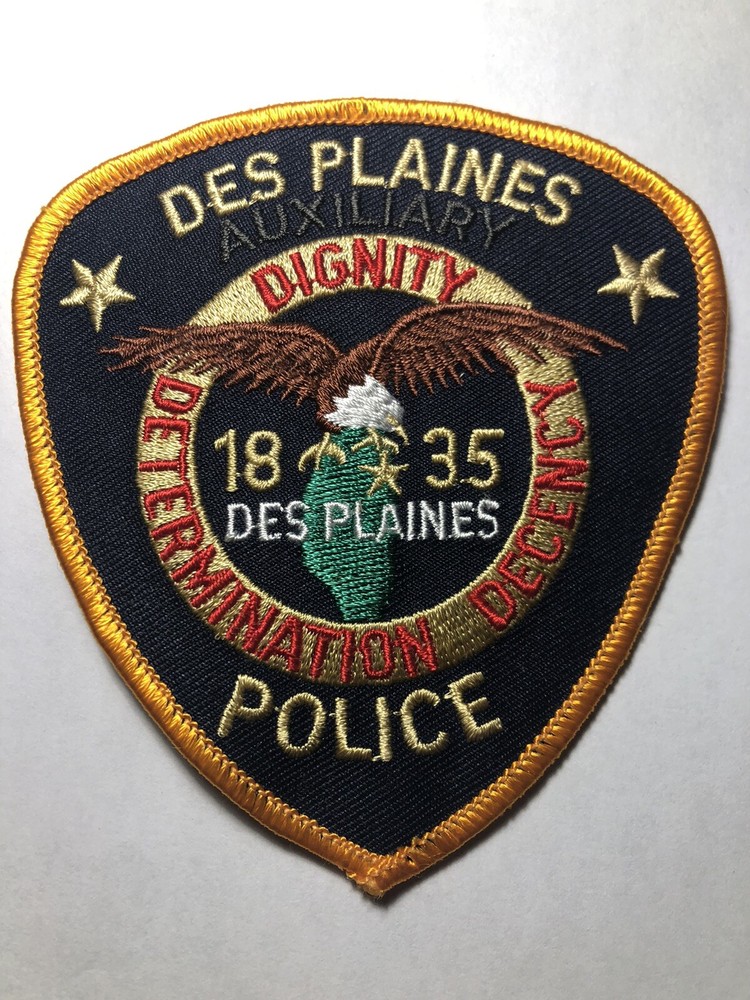 Des Plaines Illinois Auxiliary Police Patch