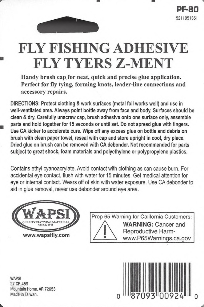 FLY TYERS Z-MENT "Bomb Proof"