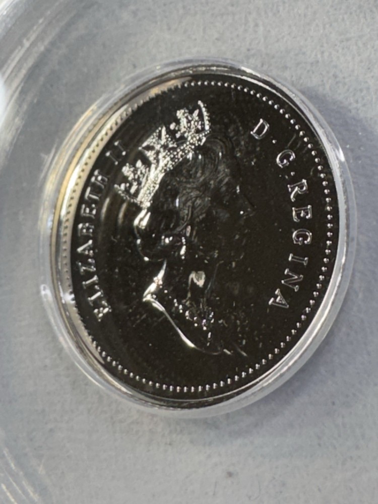 1992 Canada 25 Cents Proof Like Graded MS 68 by ANACS