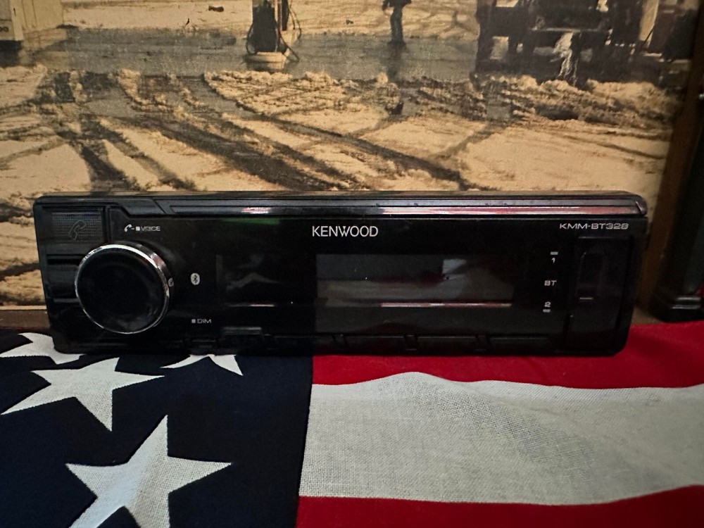 kmm-bt328  faceplate kenwood