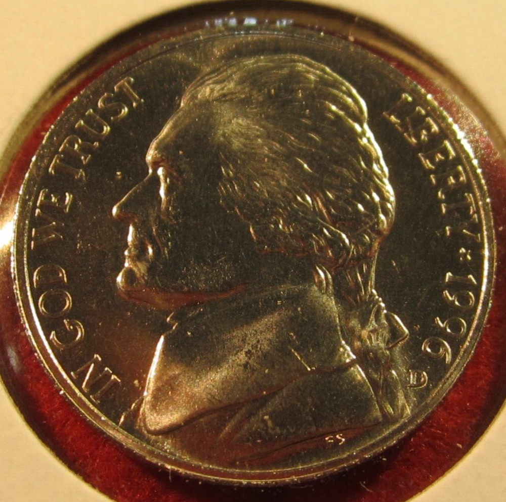 1996 D Denver Jefferson Nickel - Uncirculated