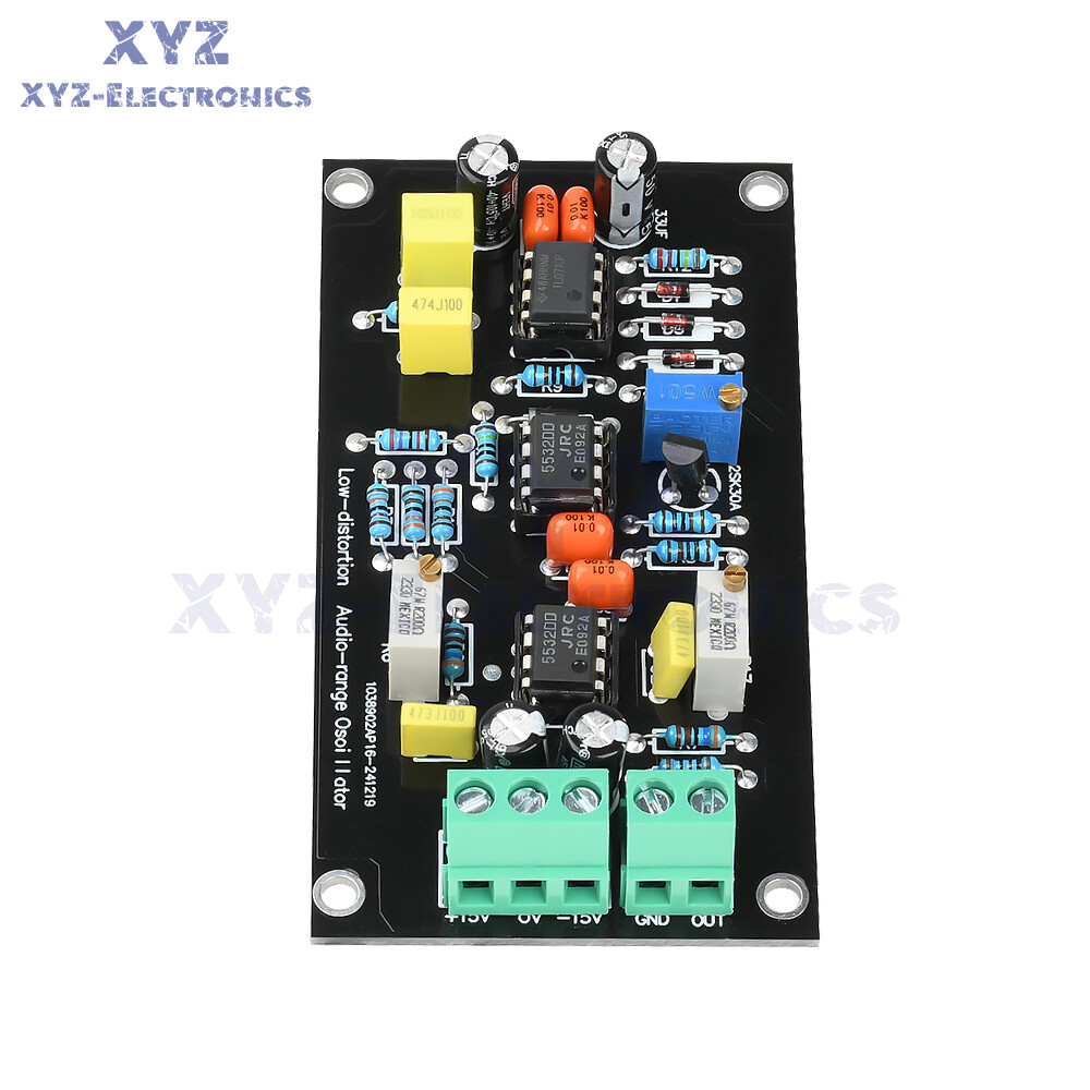 1KHz Sine Wave Signal Generator Frequency Oscillator Circuit Board Module ±15V