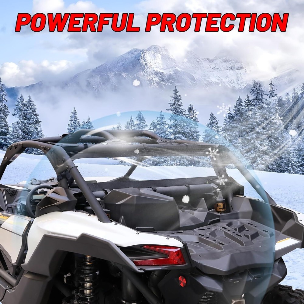 X3 Soft Back Rear Window Windshield for Can-Am X3 /Max XRS XDS 2017-2024