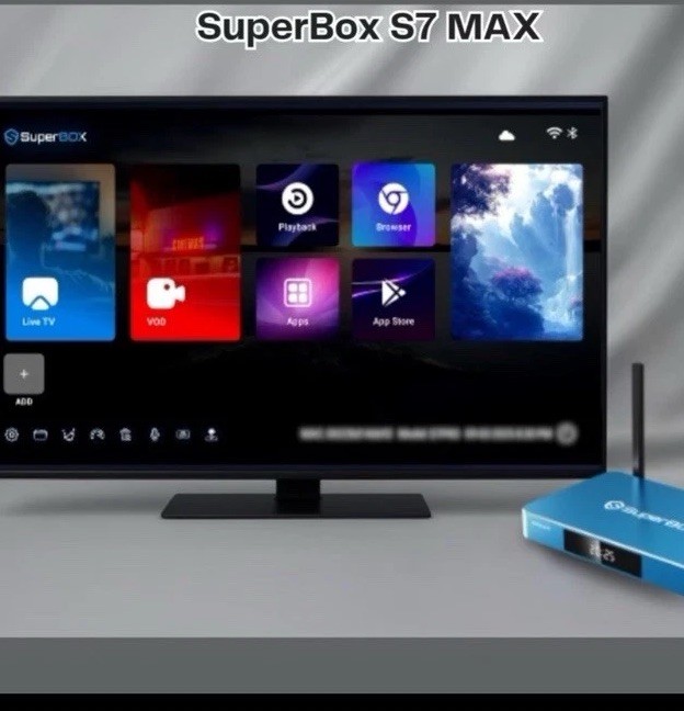 🔥 NEW SUPERBOX S7 MAX! WILL LOAD IF NEEDED IF NOT🔥INCLUDES VID FOR LOADING 🔥.