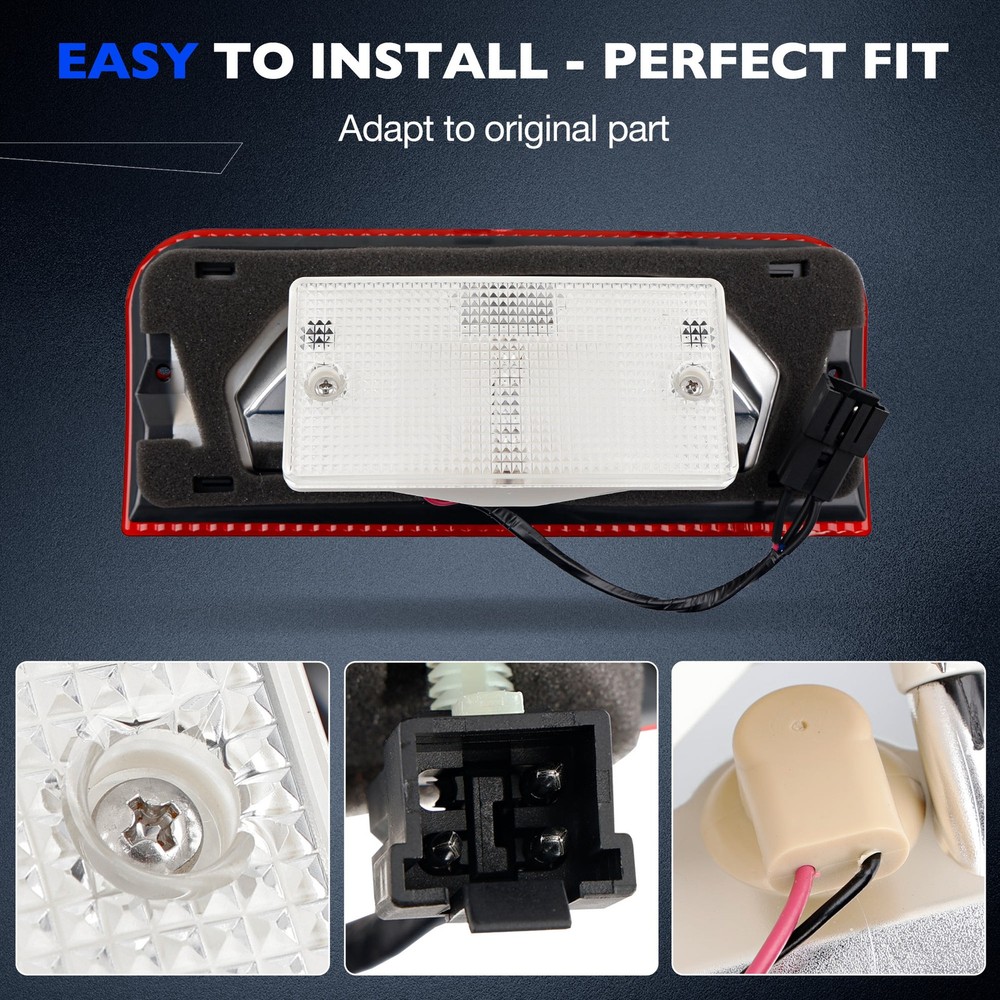 Third 3rd Brake Light Cargo Light Lamp Bar For 99-02 Ford E-150 E-250 E-350 E450