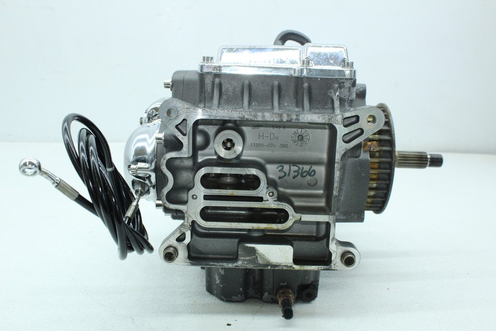 08 HARLEY-DAVIDSON ELECTRA GLIDE FLHTCUSE3 CVO ENGINE TRANSMISSION GEARBOX 37K