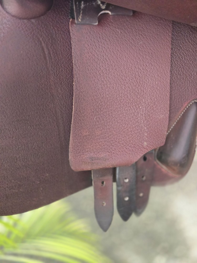 DEVOUCOUX Biarritz O SADDLE 17.5 2024 MED BROWN