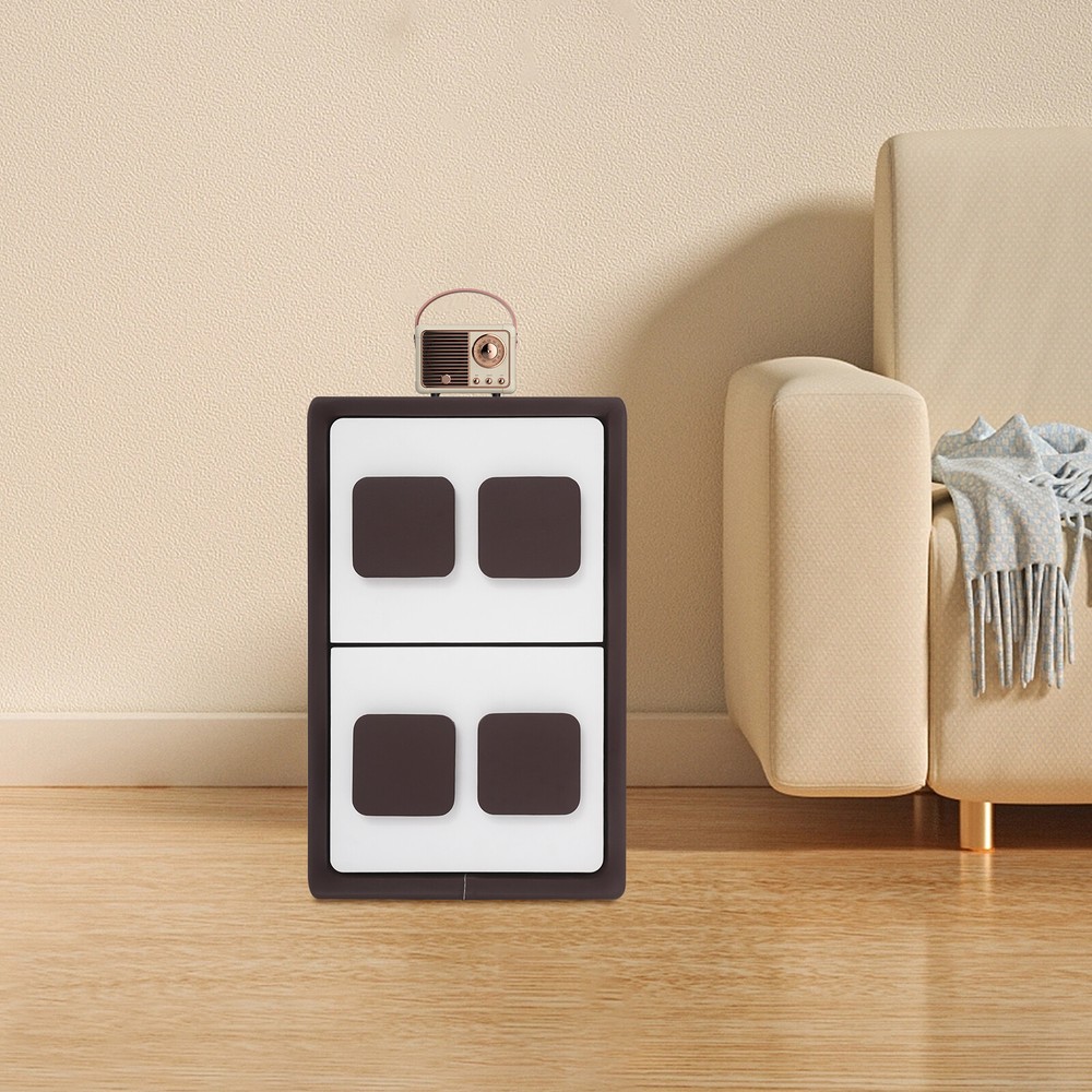 Modern Minimalist End Table, Bedside Table for Bedrooms, Modern Nightstand