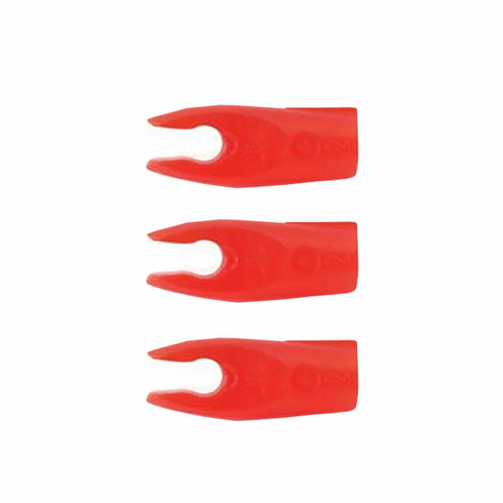 Black Eagle Pin Nock - Red - 1 Dozen