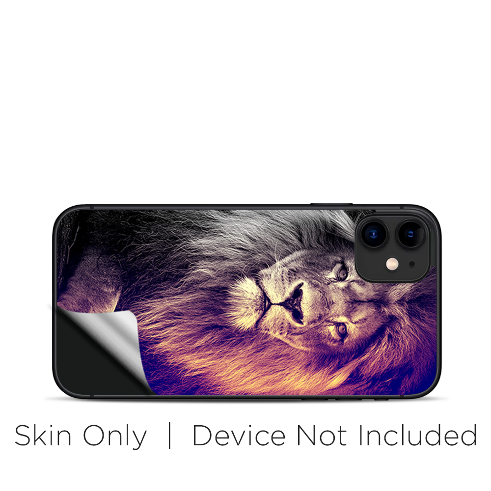 Skins Decal Wrap for Apple iPhone 11 - Proud Lion