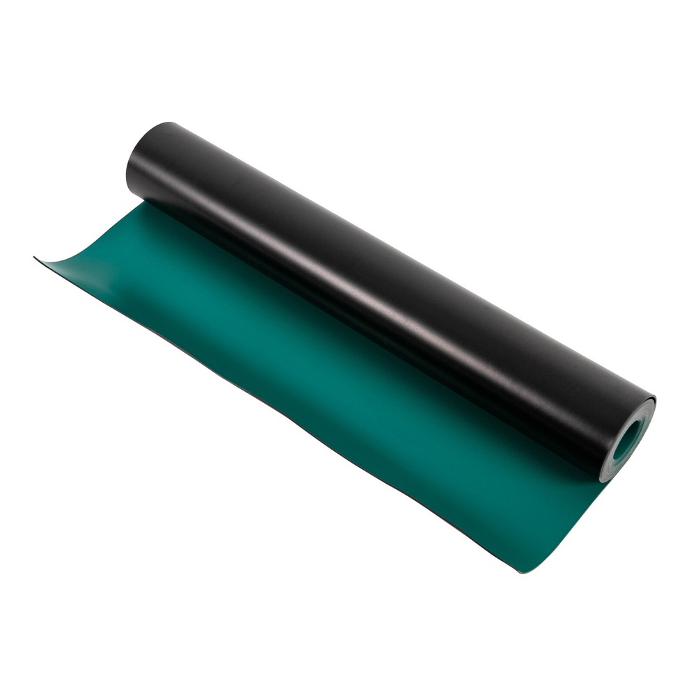 PC Building Rubber Anti Static Mat Green Grounding Roll ESD Floor Mat For Table