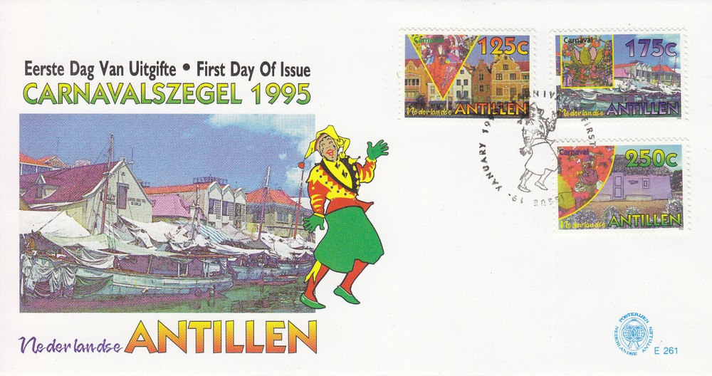 Netherlands - Dutch Antilles FDC Issue 1995 (261) Carnaval
