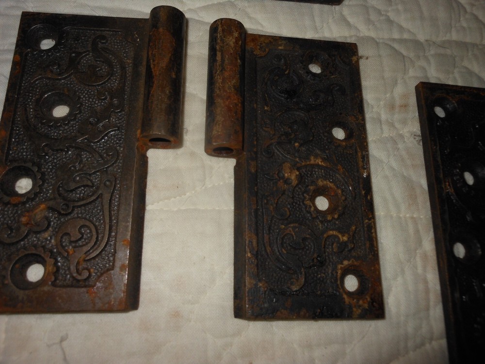antique door hinges Box Lot