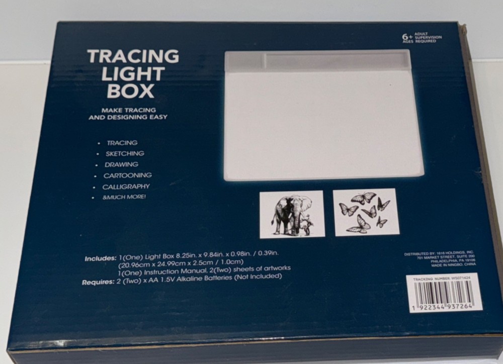 Tracing Light Box for Drawing and Art Projects