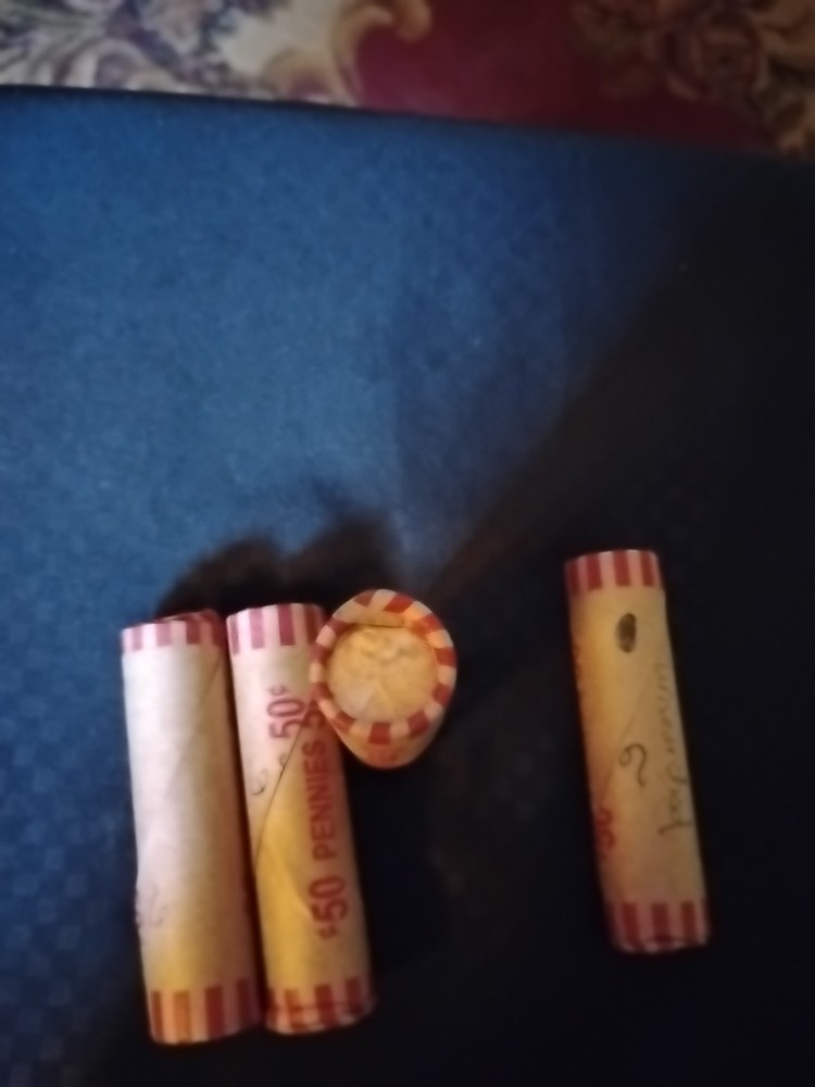 Mixed Lot Rolls Of Penny