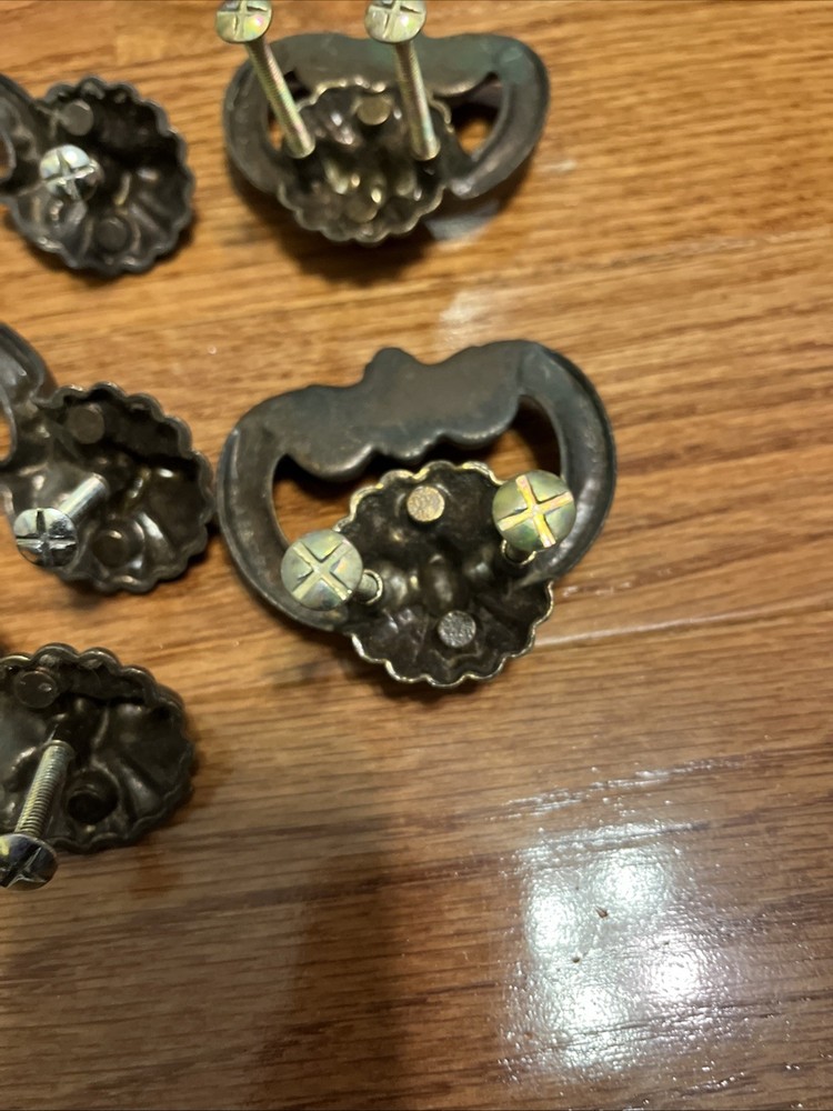 5 ANTIQUE DRESSER DRAWER PULLS