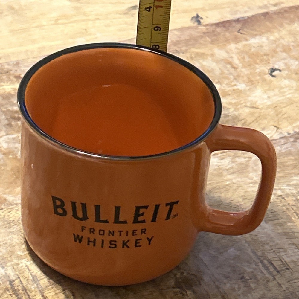 Bulleit Bourbon Frontier Whiskey Ceramic 8 Oz Coffee Mug