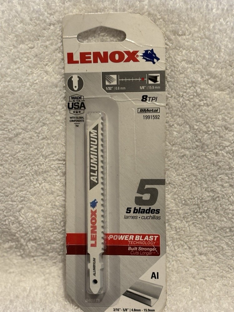 New Lenox 5 Pack 3/16” X 5.8” Blades