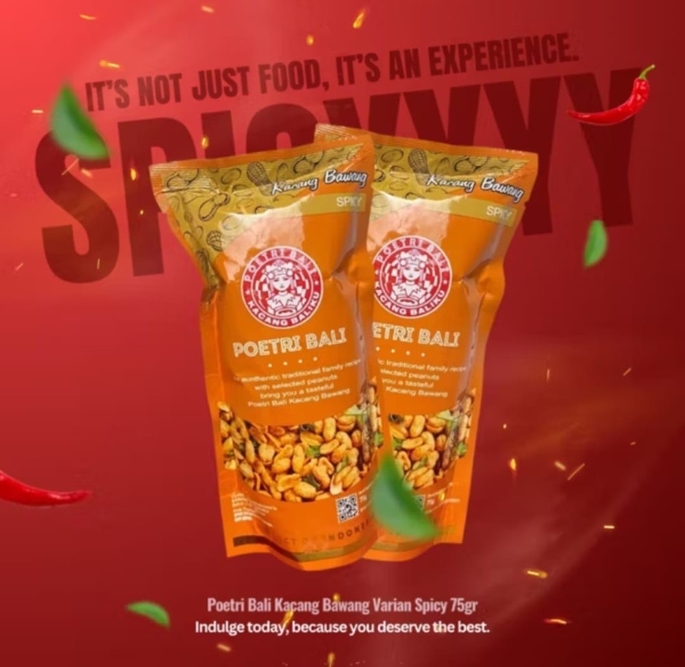 Indonesian Garlic Peanuts Snack