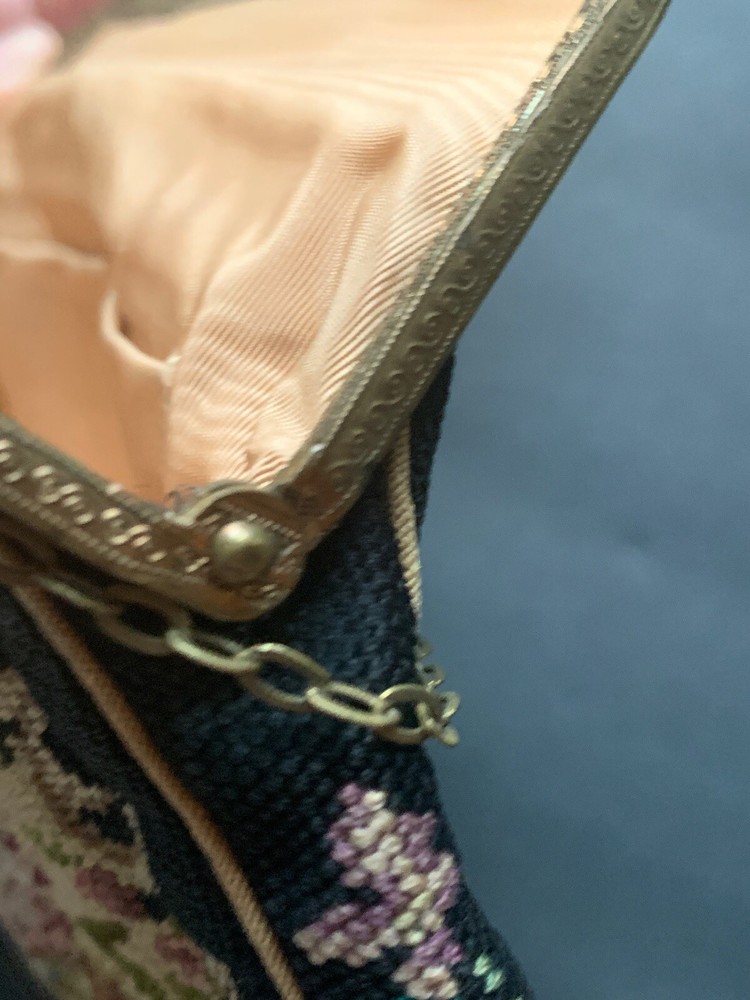 Antique Petit Point Purse