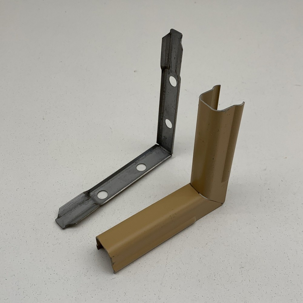 (6-Pack) Wiremold 717 Raceway Internal Elbow Fitting 90-Degree Buff, Older Style