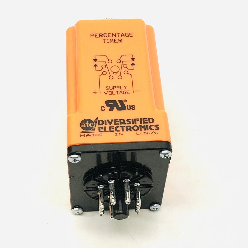 DIVERSIFIED ELECTRONICS # TDP120AKA300 TIME DELAY RELAY 120 V AC/DC
