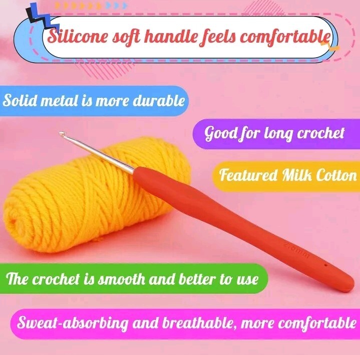 Egg With Rabbit Ears DIY Crochet Kit Easter Decoration