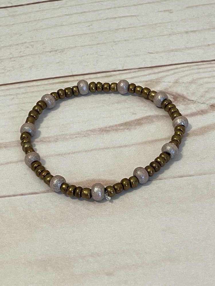 Copper Beaded Bracelet for Teens Handmade
