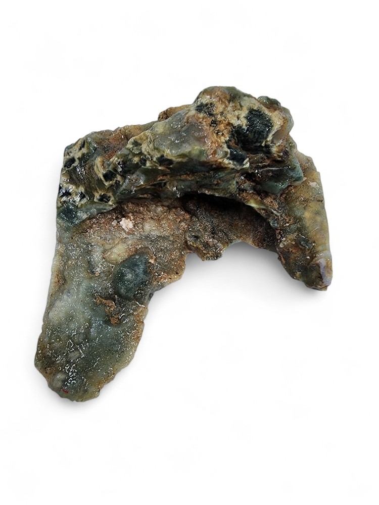 Moss Agate Faced Rough 132.4 grams.