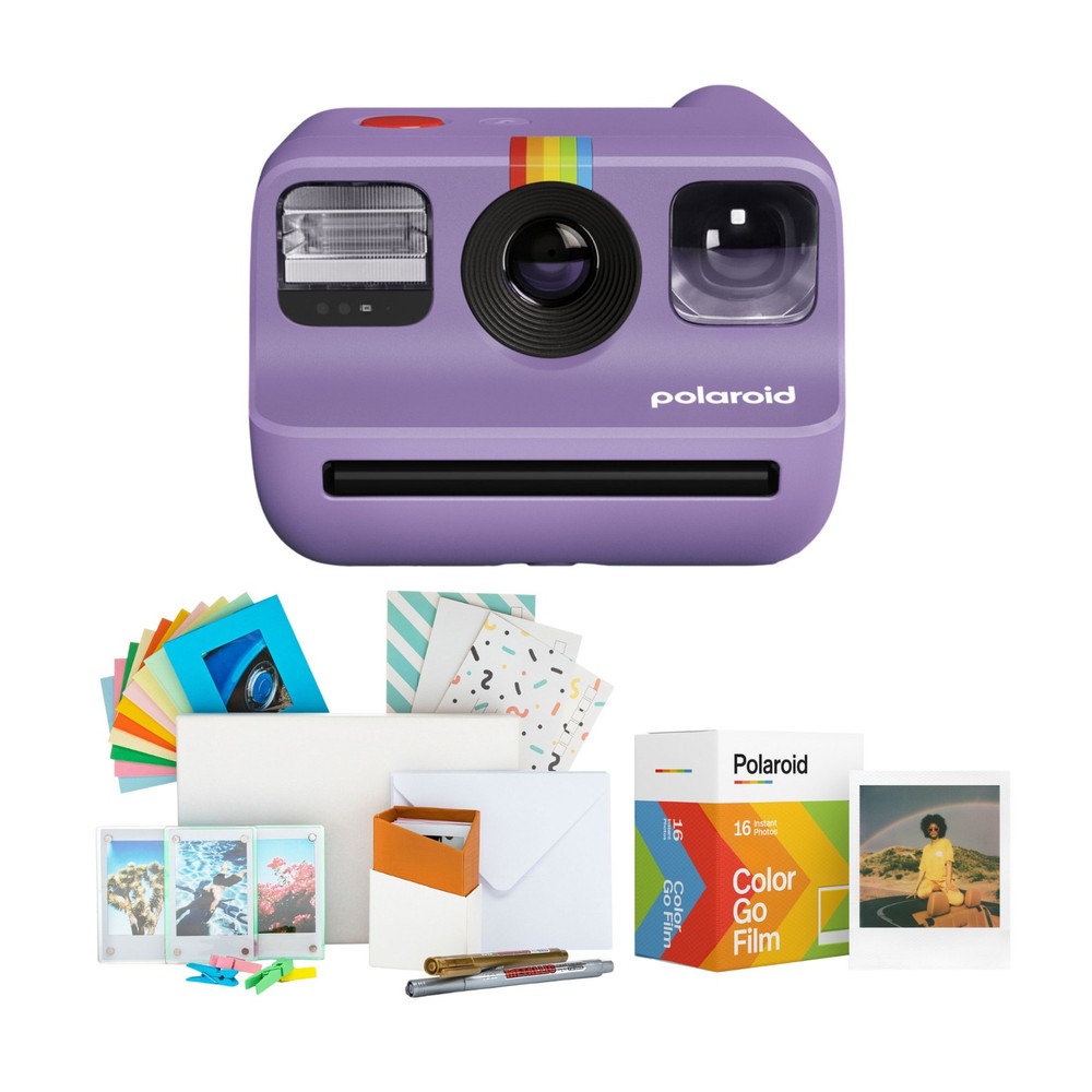 Polaroid Go Generation 2 Instant Camera Accessories Bundle (Purple)