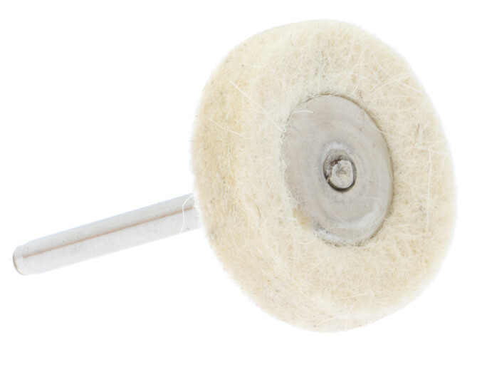 24pc 1" Felt Wool Polishing Buffing Wheel Buffer Grinder for Dremel Rotary Tool