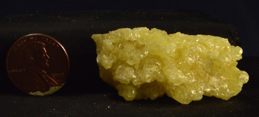 #10,012 Sulfur Crystals on Matrix - from Mexico or Nevada