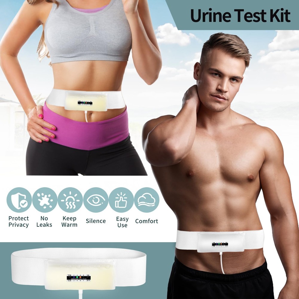 Reusable Urine Test Kit Adjustable Belt