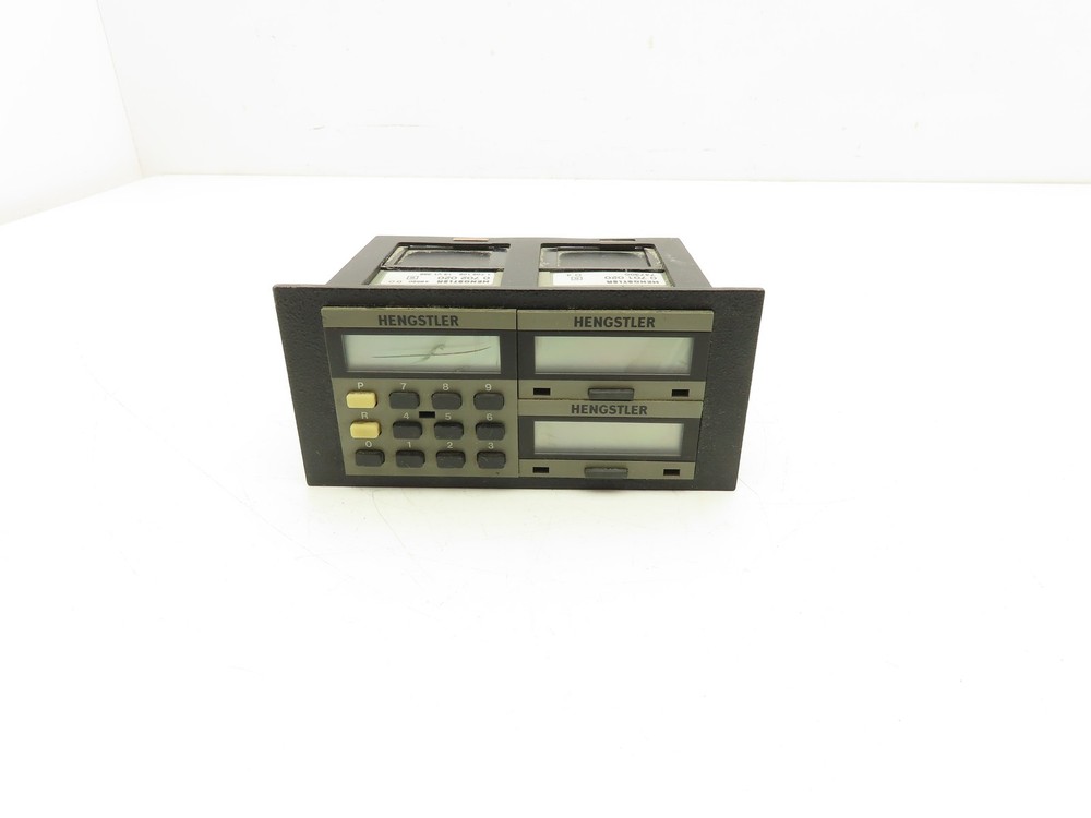 Hengstler 0702020 Counter Display with 2x Counters Display Defect See Pics