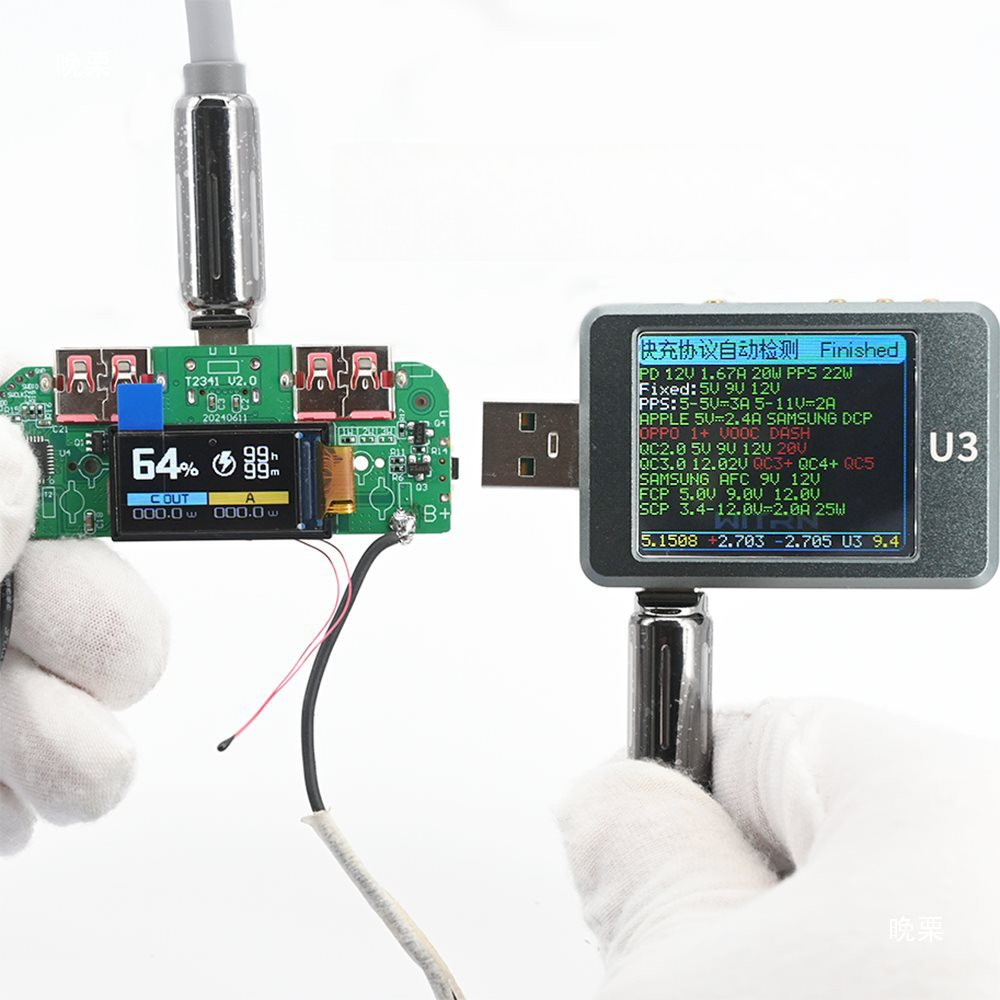 Fast Charging Module 22 5W with Multi Protocol Compatibility and Display