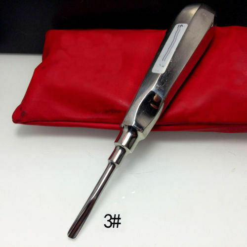 1 Pc Straight Dental Surgery Extraction Luxating Apical Root Tip Elevators NEW