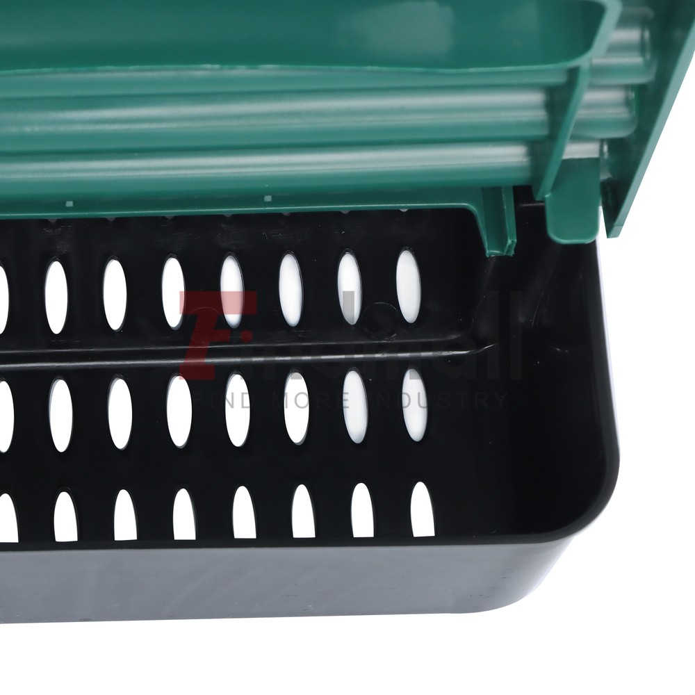 Chicken Nesting Boxes Metal Chicken Egg Laying Box with Perch 4 Hole